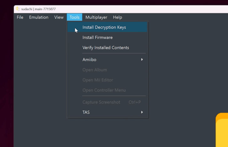 How to Install Prod.keys & Title.keys Keys [Switch Keys] on Sudachi Emulator (Fix “Encryption keys are missing” Error)
